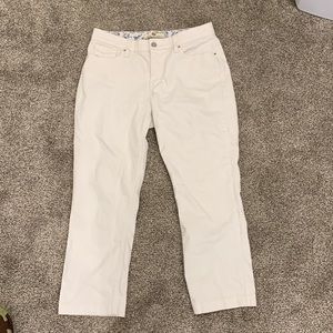Levi’s Straight Leg White Jeans